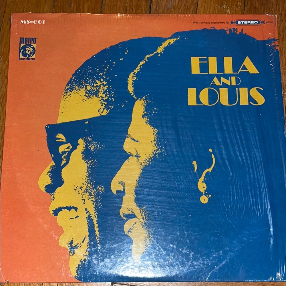 Ella and Louis Vinyl Record - Metro Records